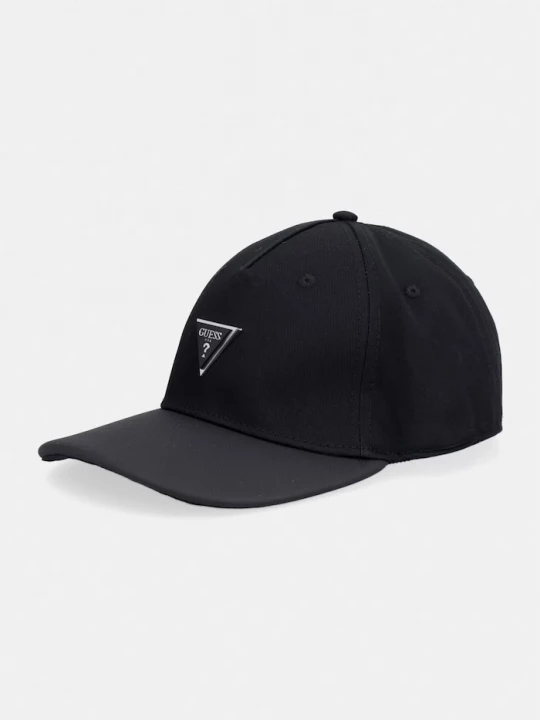 Obrázek produktu Guess baseballová čepice pánská bavlněná MILANO černá