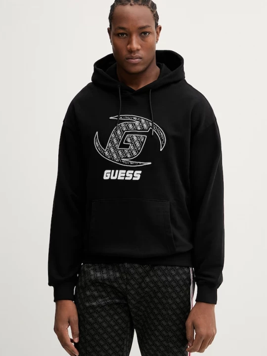 Obrázek produktu Guess Bavlněná mikina KELE černá