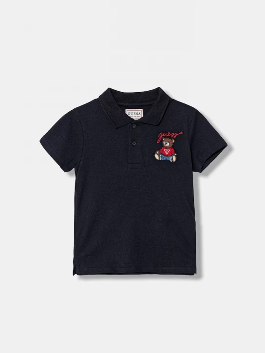 Obrázek produktu Guess Bavlněné polo tričko námořnická modř
