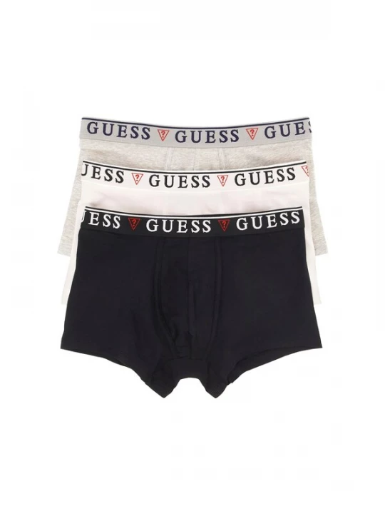 Obrázek produktu GUESS Boxerky 'Brian'  námořnická modř / šedá / krvavě červená / bílá