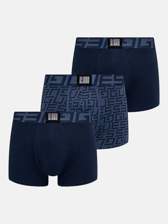 Obrázek produktu Guess Boxerky Guess 3-pack námořnická modř