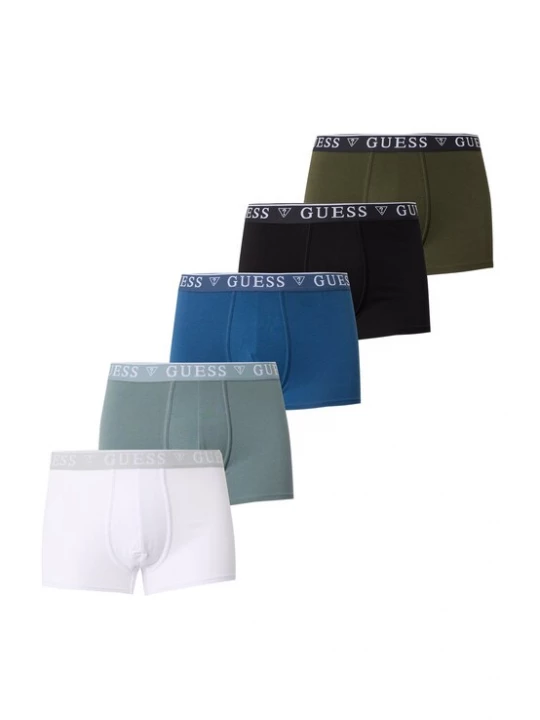 Obrázek produktu GUESS Boxerky modrá / khaki / mátová / černá / bílá