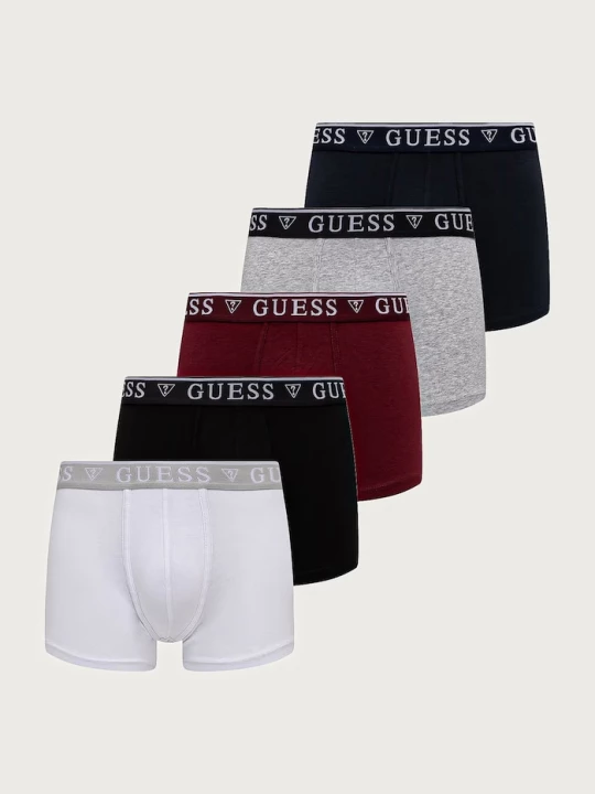Obrázek produktu Guess boxerky pánské bavlněné elastanem 5-pack černá