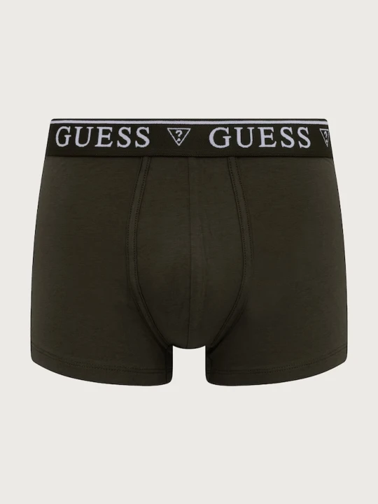 Obrázek produktu Guess boxerky pánské bavlněné elastanem BARNEY hnědá