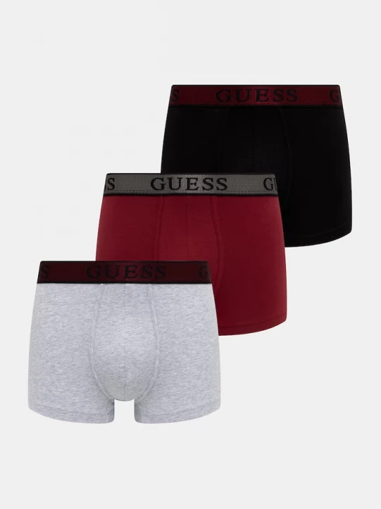 Obrázek produktu Guess boxerky pánské bavlněné elastanem JOE 3-pack černá