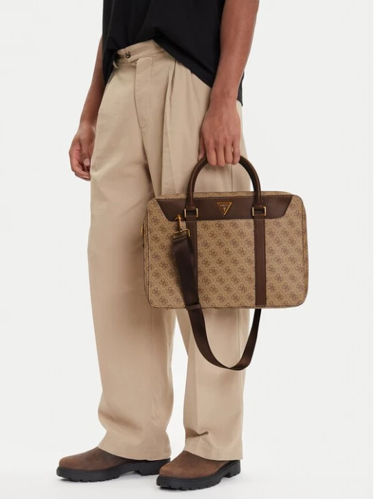 Obrázek produktu Guess Brašna na notebook Vezzola Smart HMEVZL P3138 Béžová