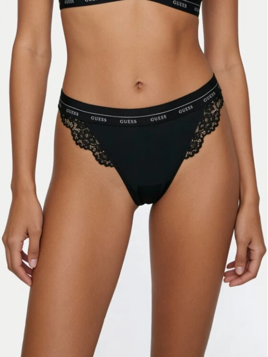Obrázek produktu Guess Brazilské kalhotky O4YE00 PZ01C Černá