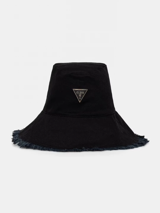 Obrázek produktu Guess bucket klobouk dámský bavlněný SALLY černá