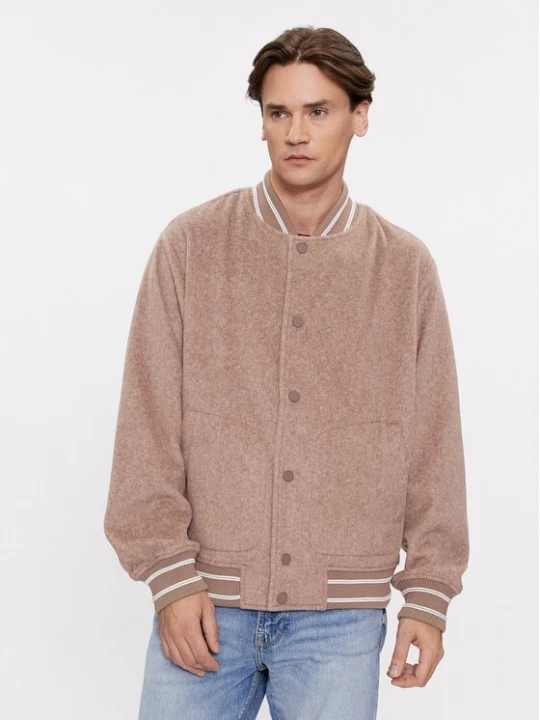 Obrázek produktu Guess Bunda bomber Logo M4RL39 WFWS2 Béžová Regular Fit