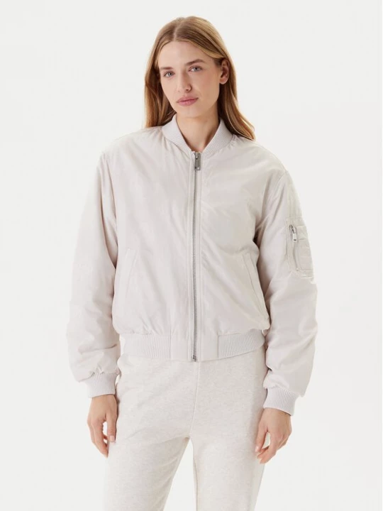 Obrázek produktu Guess Bunda bomber W5YL08 WHDK2 Écru Regular Fit Krémová