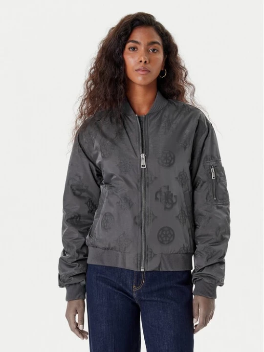 Obrázek produktu Guess Bunda bomber W5YL08 WHDK2 Šedá Regular Fit