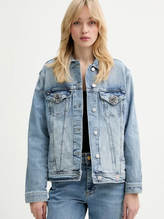 Obrázek produktu Guess bunda dámská džínová ANNA modrá