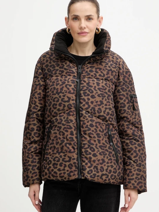 Obrázek produktu Guess Bunda Guess MARTINA hnědá