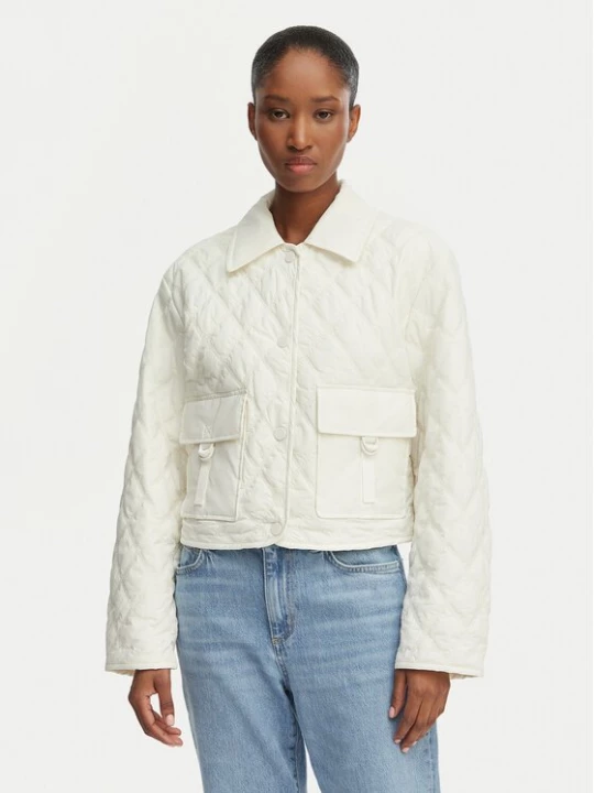 Obrázek produktu Guess Bunda pro přechodné období W6GL38 W2342 Bílá Regular Fit