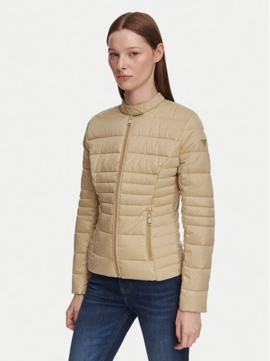 Obrázek produktu Guess Bunda pro přechodné období W6YL16 W2891 Béžová Slim Fit