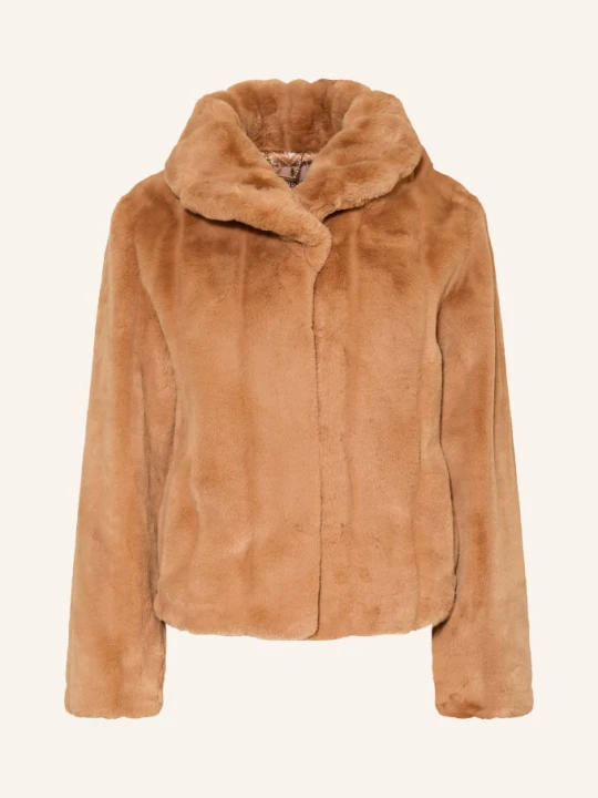 Obrázek produktu Guess Bunda Z Umělé Kožešiny New Sophy velbloudí