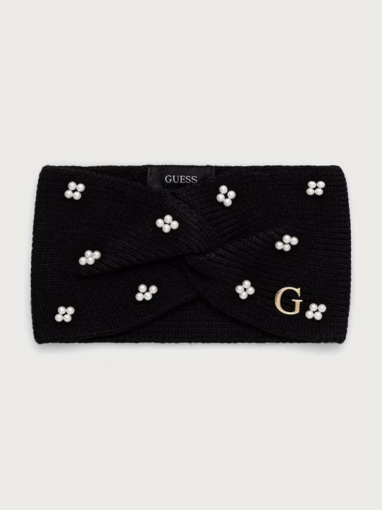 Obrázek produktu Guess čelenka dámská s viskózou černá