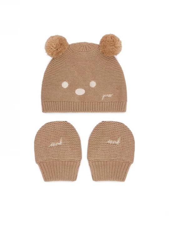 Obrázek produktu Guess Čepice a rukavice H6BZ08 Z1552 Tmavě béžová