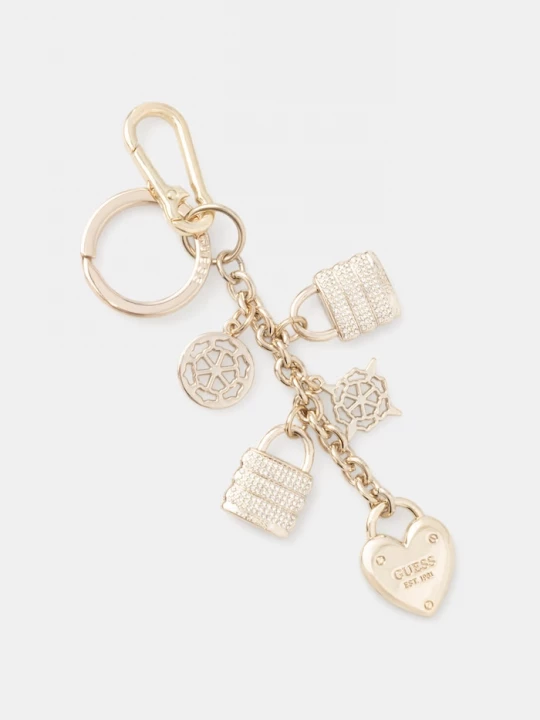 Obrázek produktu Guess dámská kovová klíčenka zlatá