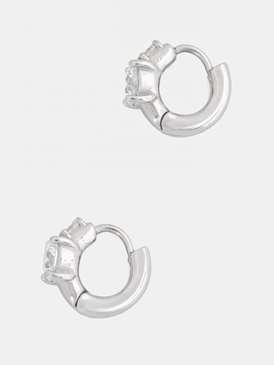 Obrázek produktu Guess dámské náušnice z nerezové oceli PIERCING STUDIO stříbrná