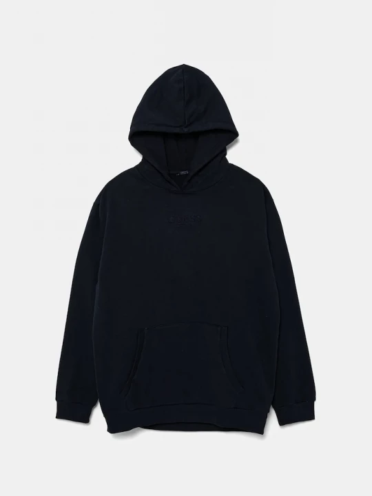 Obrázek produktu Guess Dětská bavlněná mikina Guess námořnická modř