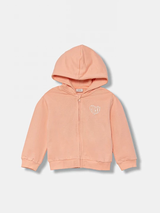 Obrázek produktu Guess Dětská bavlněná mikina Guess oranžová