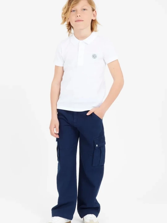 Obrázek produktu Guess Dětská bavlněná polokošile Guess