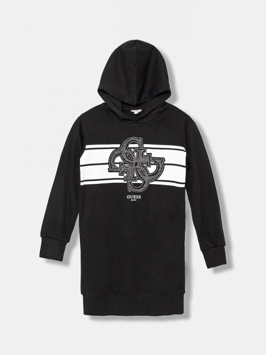 Obrázek produktu Guess Dětské bavlněné šaty Guess černá