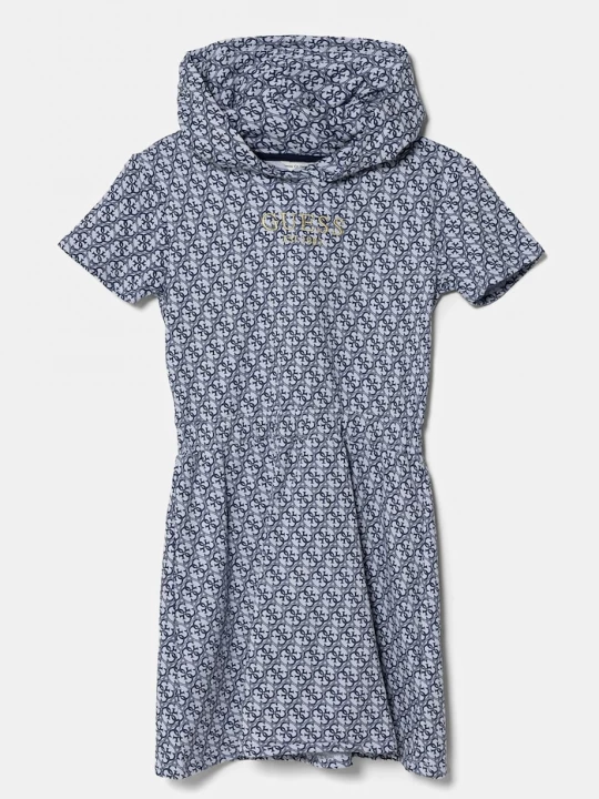 Obrázek produktu Guess Dětské bavlněné šaty Guess modrá