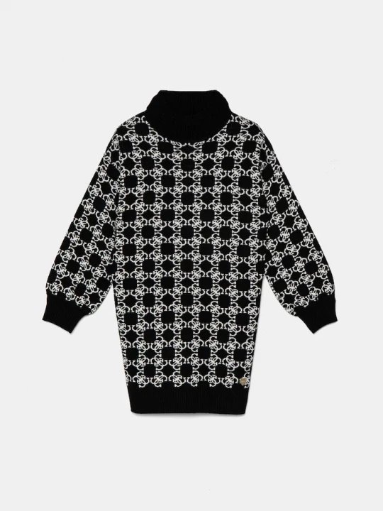 Obrázek produktu Guess Dětské šaty s příměsí vlny Guess černá