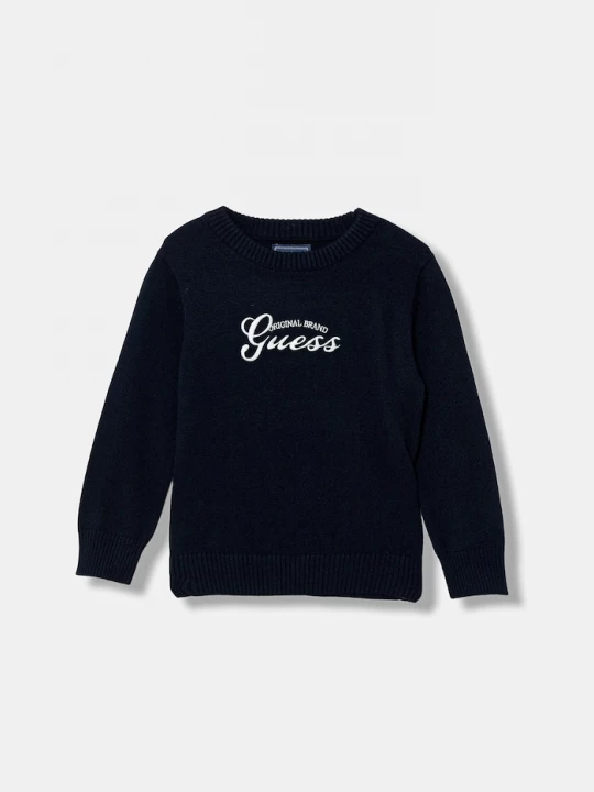 Obrázek produktu Guess Dětský svetr Guess námořnická modř