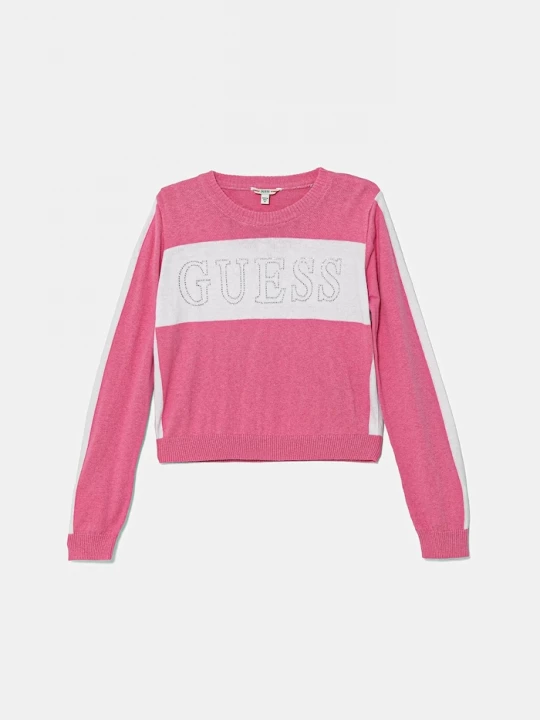 Obrázek produktu Guess Dětský svetr Guess růžová