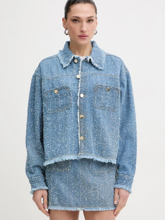 Obrázek produktu Guess Džínová bunda Guess AMANDINA modrá