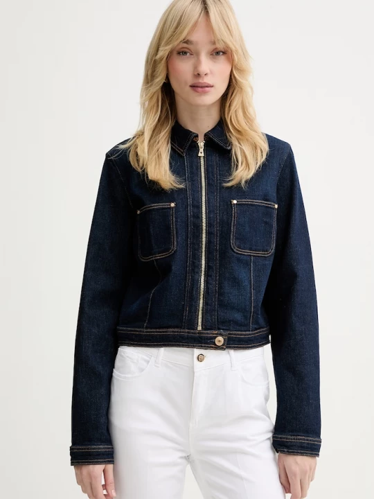 Obrázek produktu Guess Džínová bunda Guess AMELIE námořnická modř