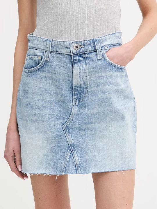 Obrázek produktu Guess Džínová sukně Guess LAYLA modrá