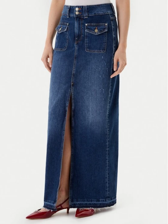 Obrázek produktu Guess Džínová sukně W5YD63 D5QP3 Modrá Regular Fit