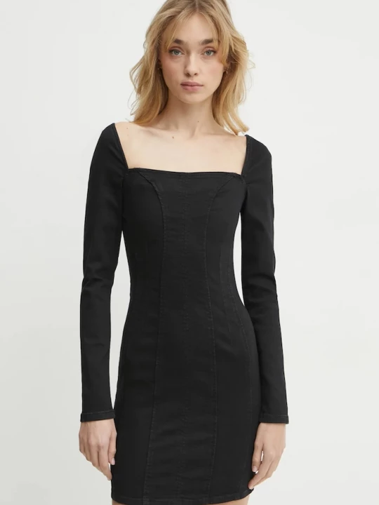 Obrázek produktu Guess Džínové šaty Guess MOLLY černá