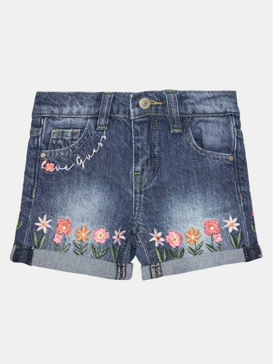 Obrázek produktu Guess Džínové šortky K5GD02 D45E0 Modrá Regular Fit