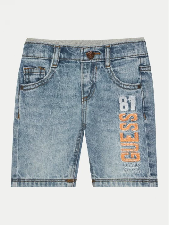 Obrázek produktu Guess Džínové šortky N5GD01 D41E0 Modrá Regular Fit