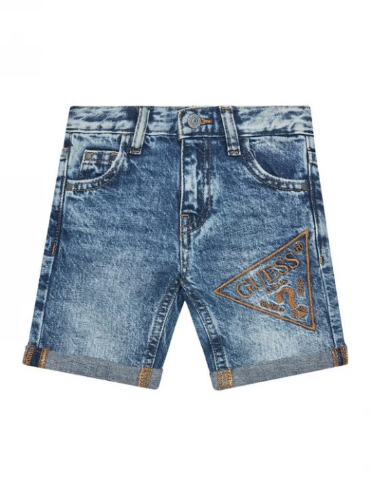 Obrázek produktu Guess Džínové šortky N5GD16 D41E0 Modrá Regular Fit