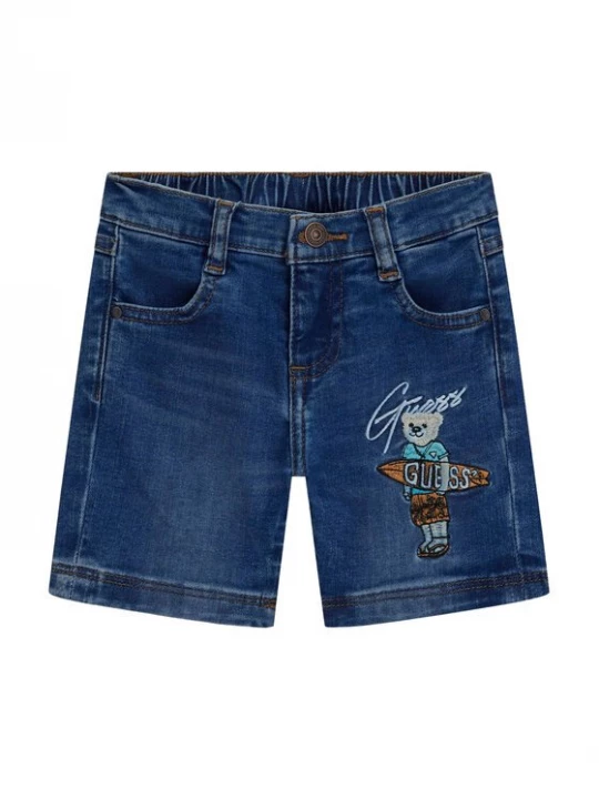 Obrázek produktu Guess Džínové šortky N6GD12 D4CA0 Tmavomodrá Regular Fit