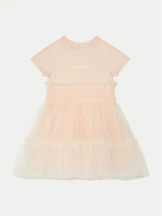 Obrázek produktu Guess Elegantní šaty K5RK14 K6YW0 Korálová Regular Fit
