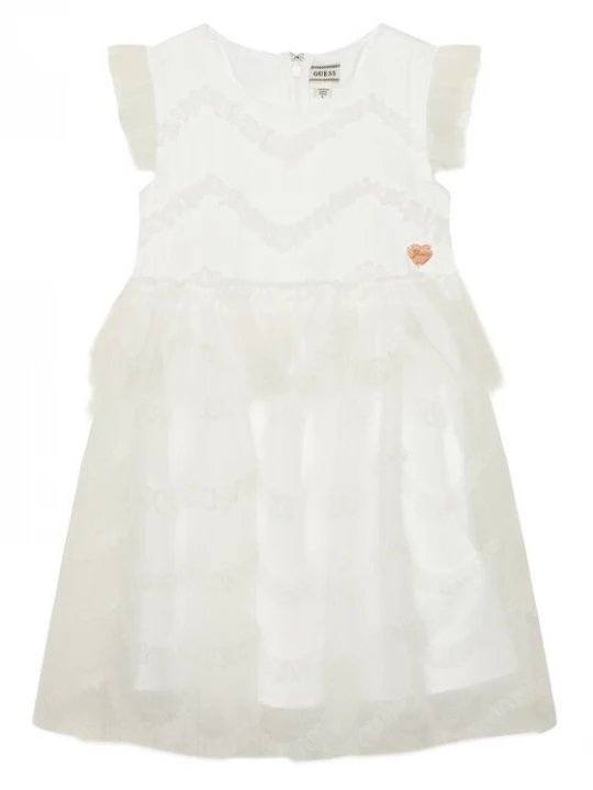 Obrázek produktu Guess Elegantní šaty K6RK22 WK040 Bílá Regular Fit