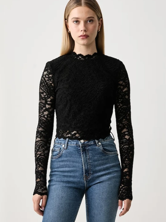 Obrázek produktu Guess halenka dámská krajková DESIREE černá