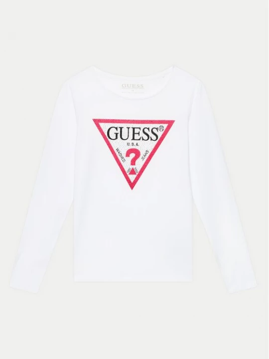 Obrázek produktu Guess Halenka J2YI50 K6YW1 Bílá Regular Fit