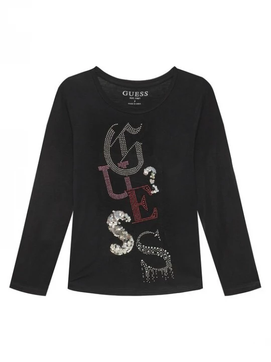 Obrázek produktu Guess Halenka J5YI14 KAPO0 Černá Regular Fit