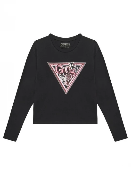 Obrázek produktu Guess Halenka J5YI15 K6YW4 Černá Regular Fit