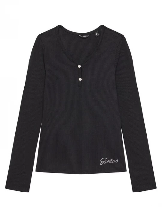 Obrázek produktu Guess Halenka J5YP02 KBCO2 Černá Regular Fit