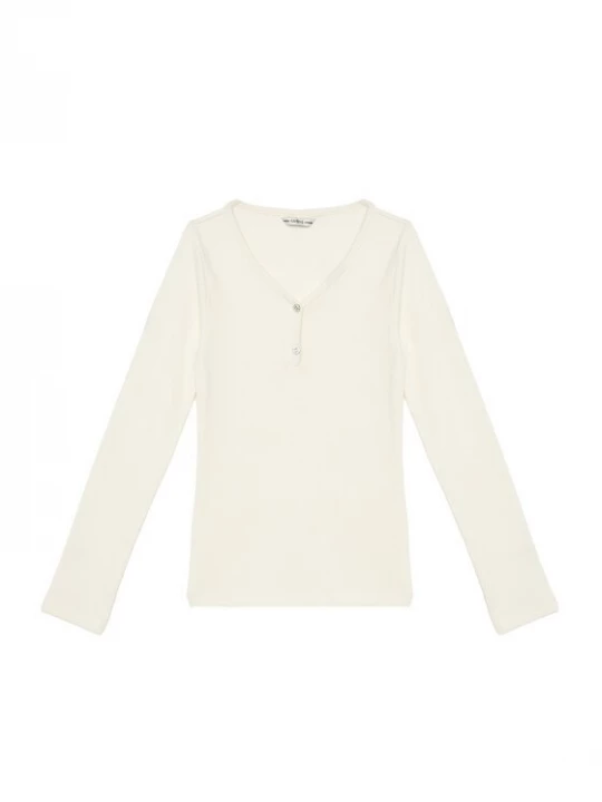 Obrázek produktu Guess Halenka J5YP02 KBCO2 Écru Regular Fit Krémová