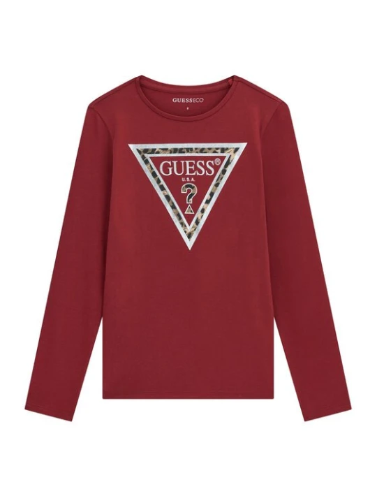Obrázek produktu Guess Halenka J6BI02 K5771 Červená Regular Fit